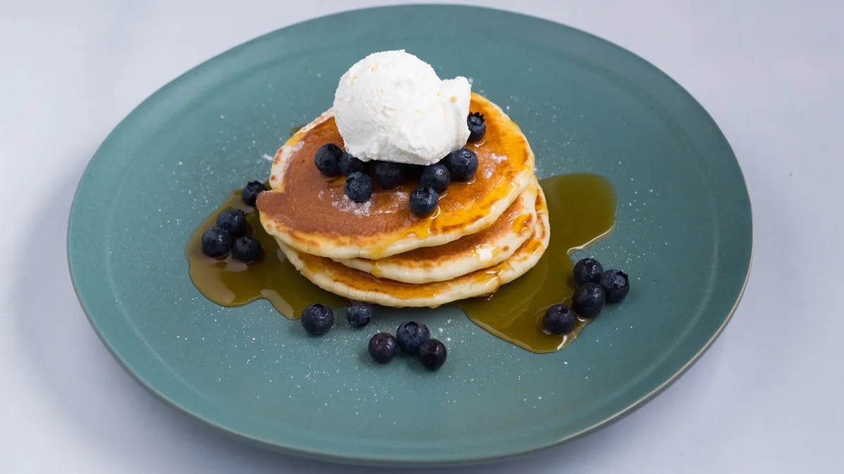 Maple and Blueberry Pancakes
