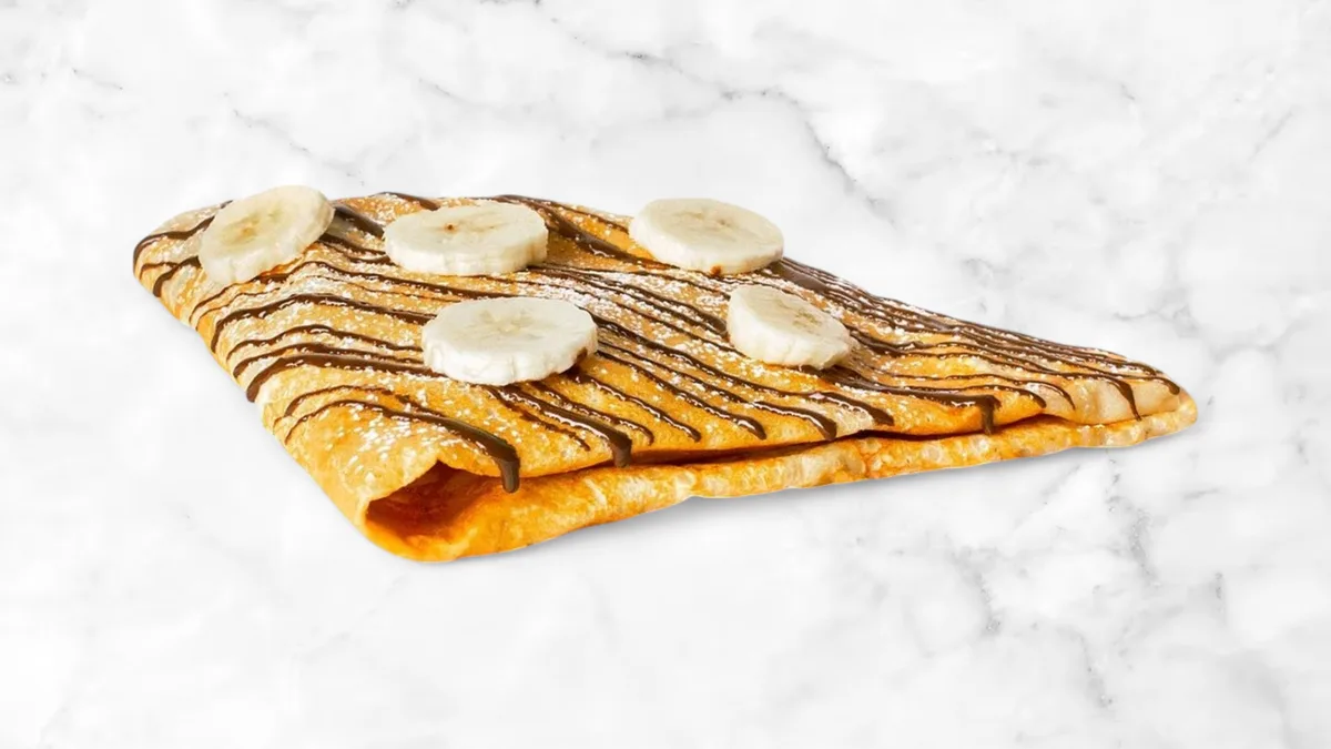 Nutella and Banan Crepe
