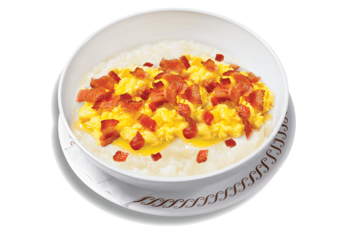 BACON EGG and CHEESE GRITS BOWL