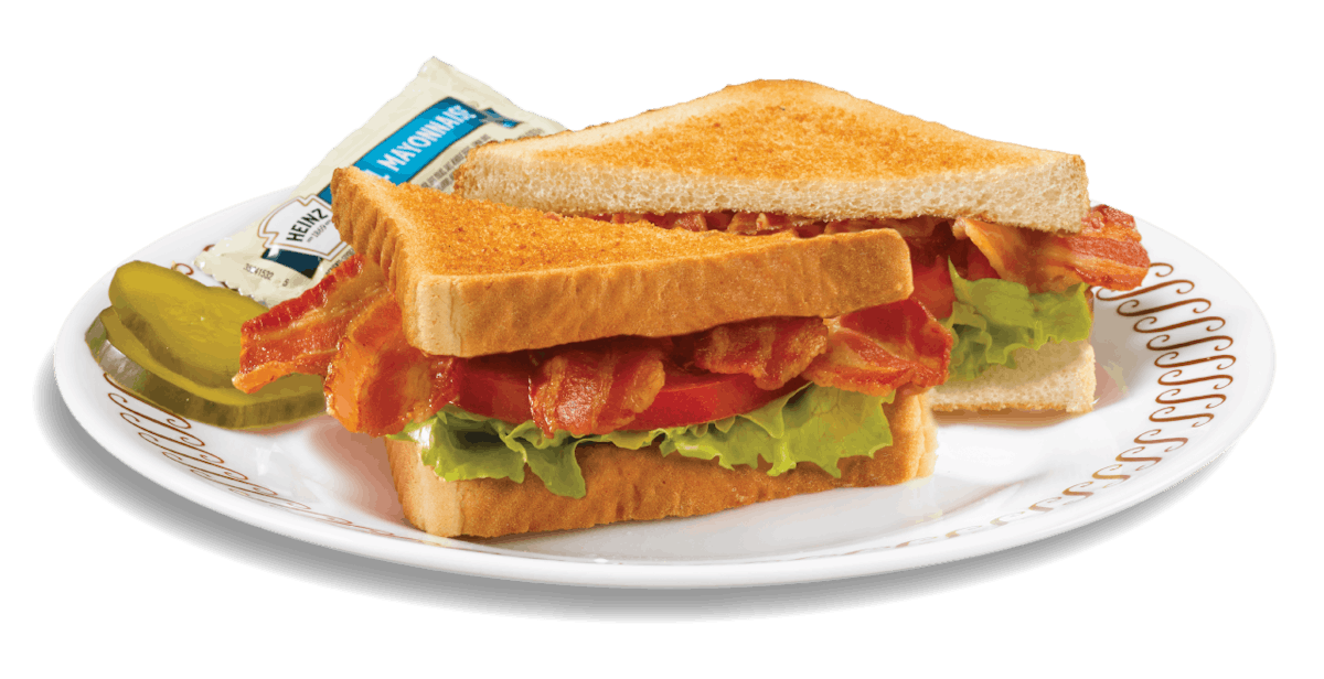 BACON LETTUCE and TOMATO