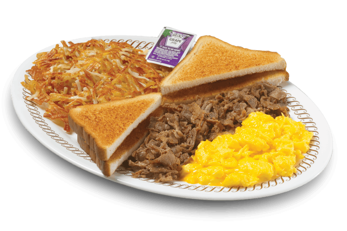 CHEESESTEAK and EGGS BREAKFAST