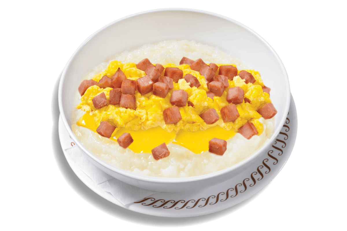 HAM EGG and CHEESE GRITS BOWL