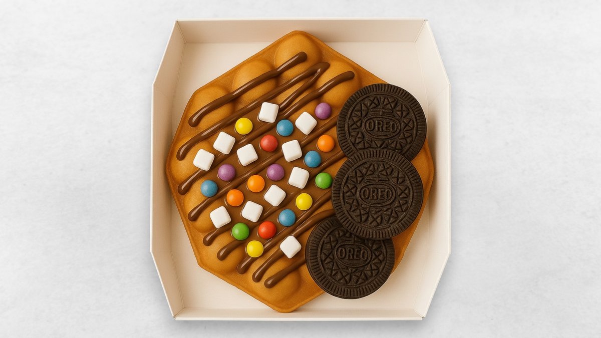 Waffel Oreo
