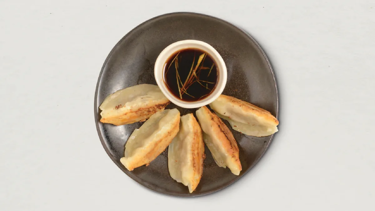 102. Pulled Pork Gyoza