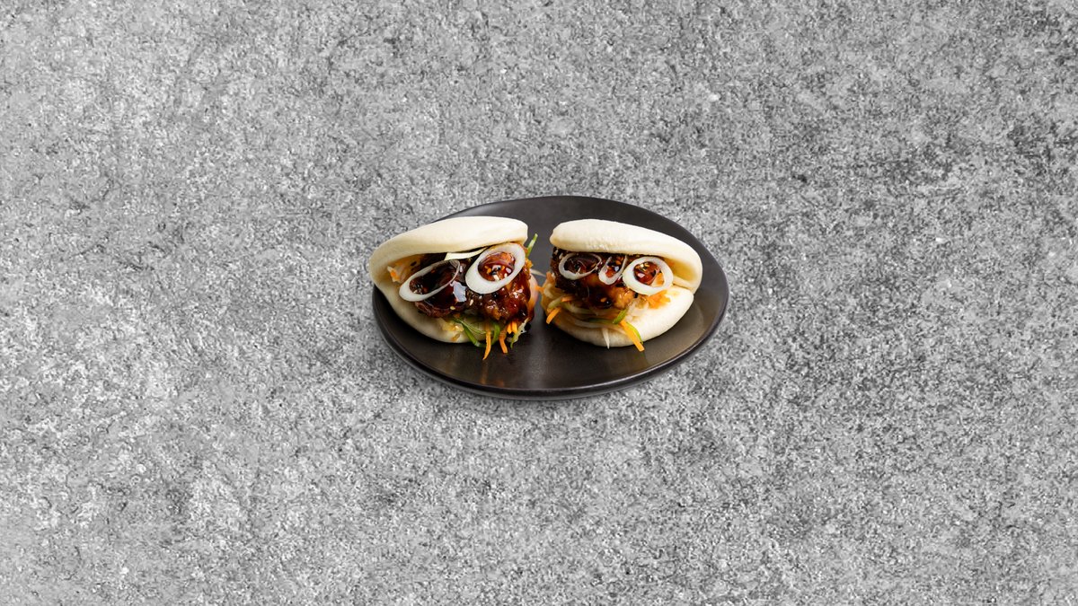 110. Korean Bbq Chicken Bao Buns