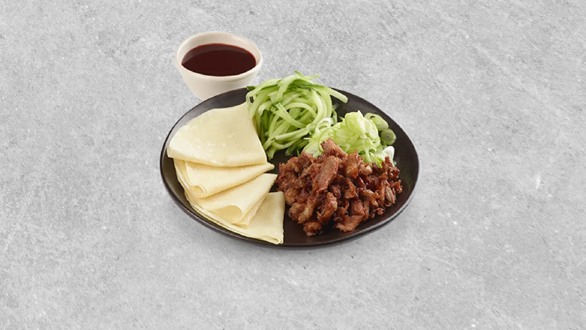 111. Duck Pancake Wraps