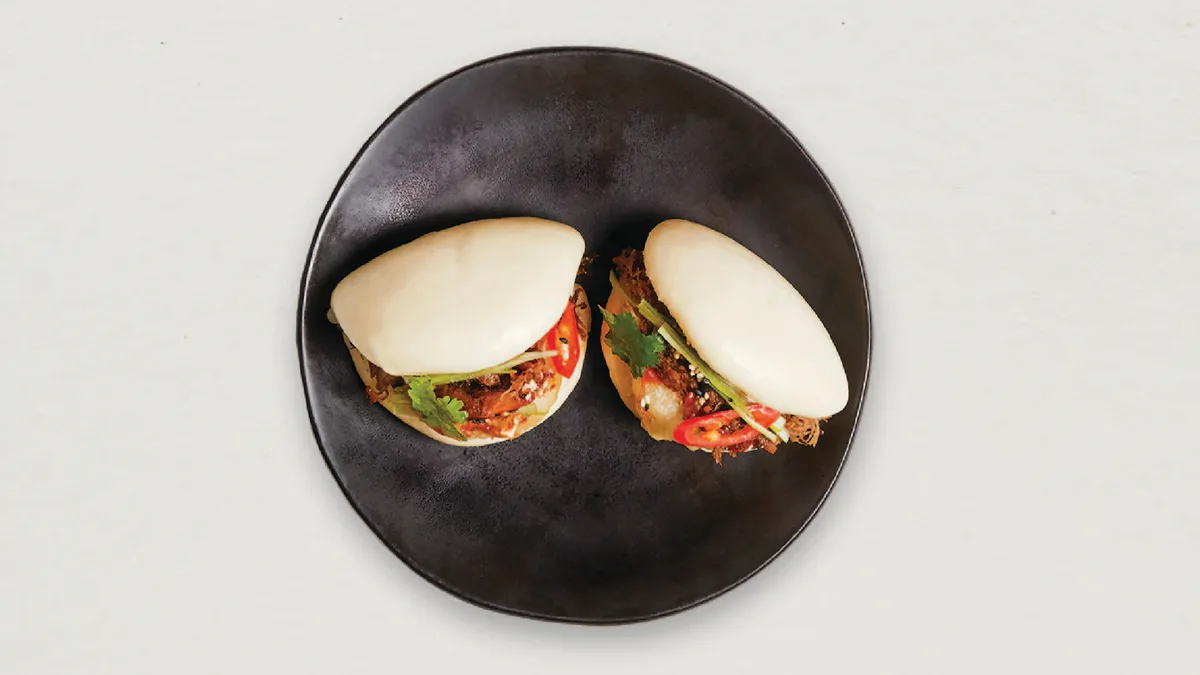 119. Crispy Duck and Shitake Bao Bun