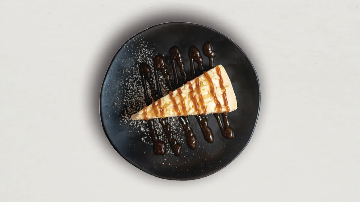 15. White Chocolate and Ginger Cheesecake