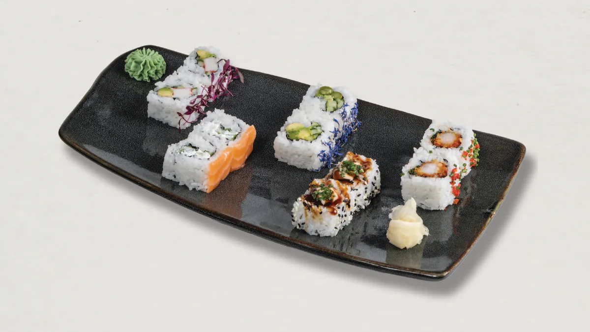 180. Mixed Maki Rolls