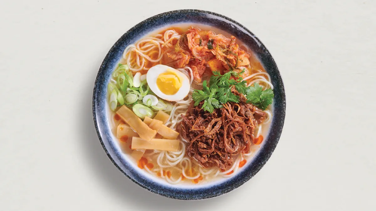 28. Tantanmen Beef Brisket Ramen