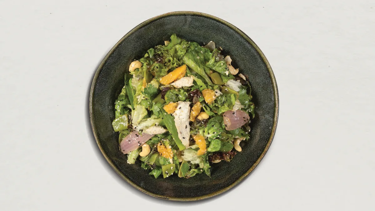 60. Orange and Sesame Chicken Salad