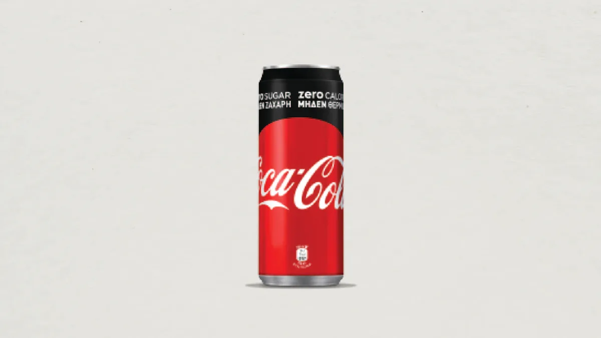707. Coca-Cola Zero 0.33L