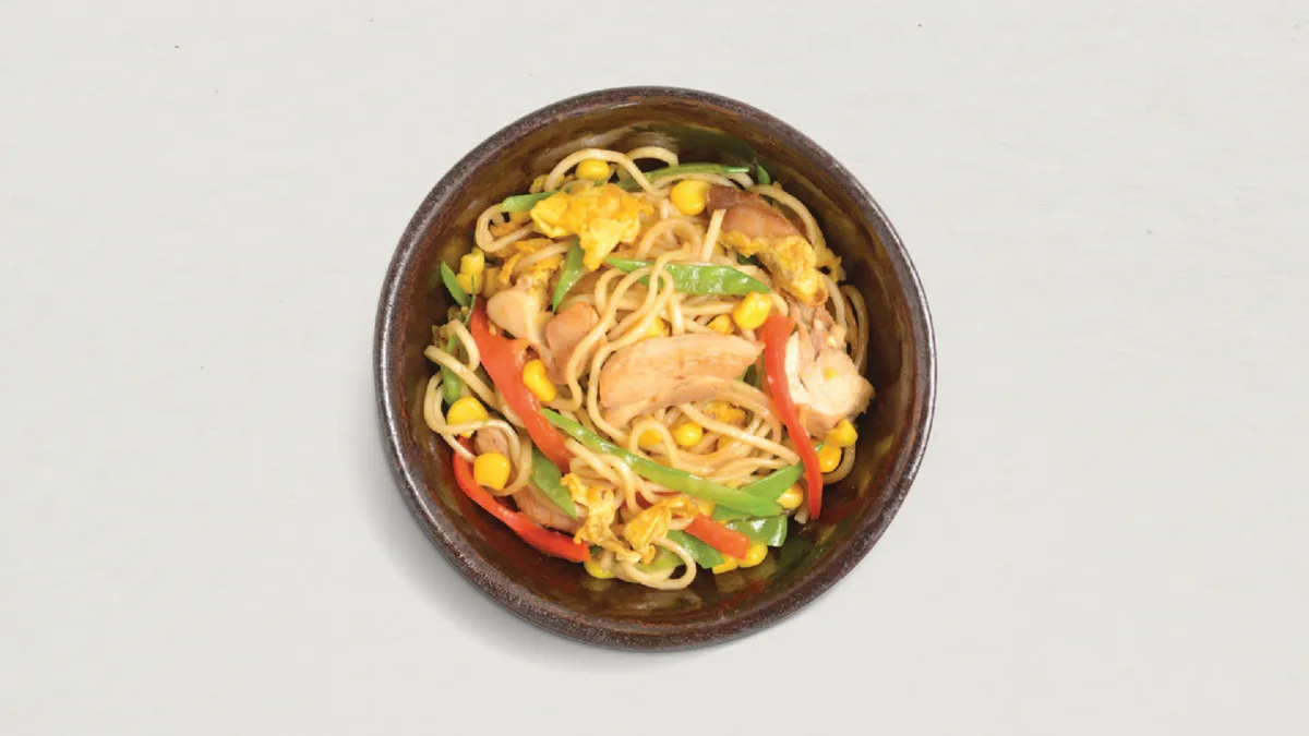 940. Mini Chicken Yaki Soba