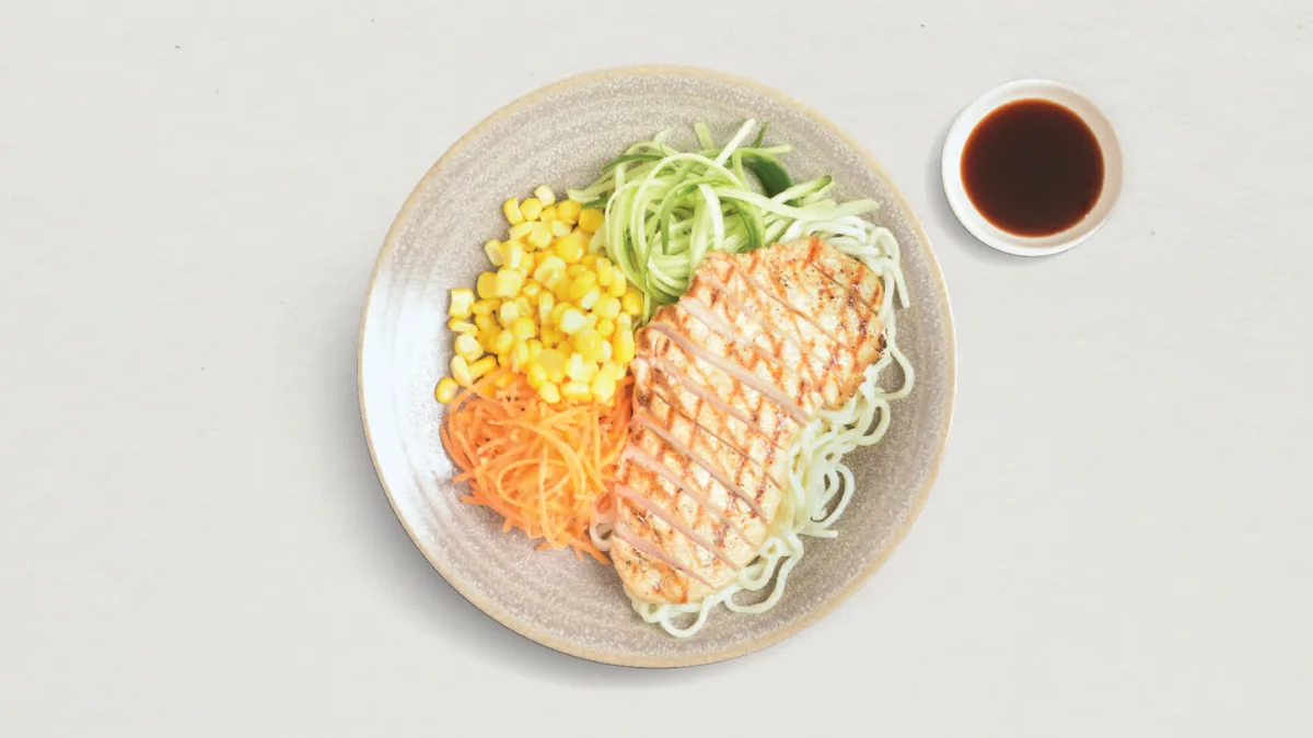 988. Mini Chicken Grilled Noodle