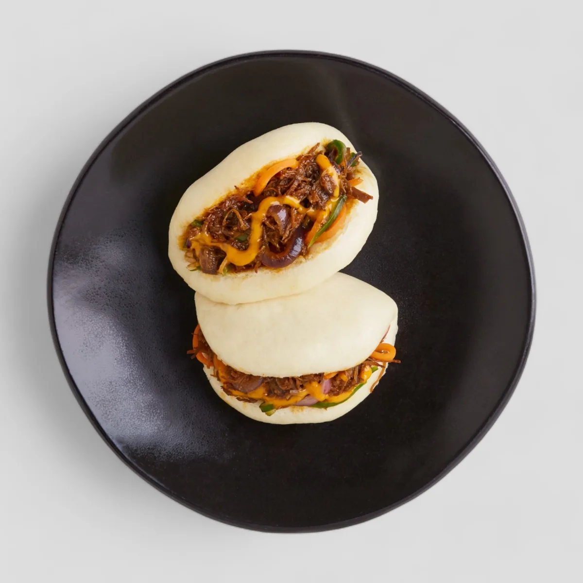 113 Bao buns med oksekød