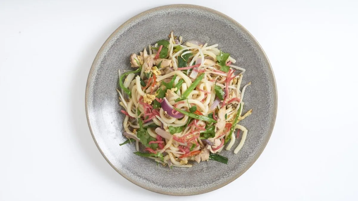 44 Ginger chicken udon