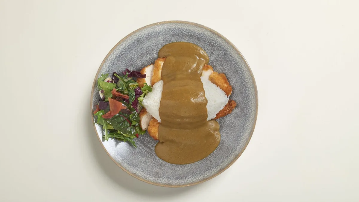 71 Katsu curry chicken