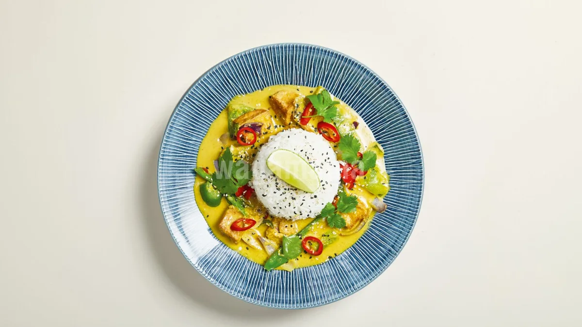 76 Raisukaree med tofu (VG)