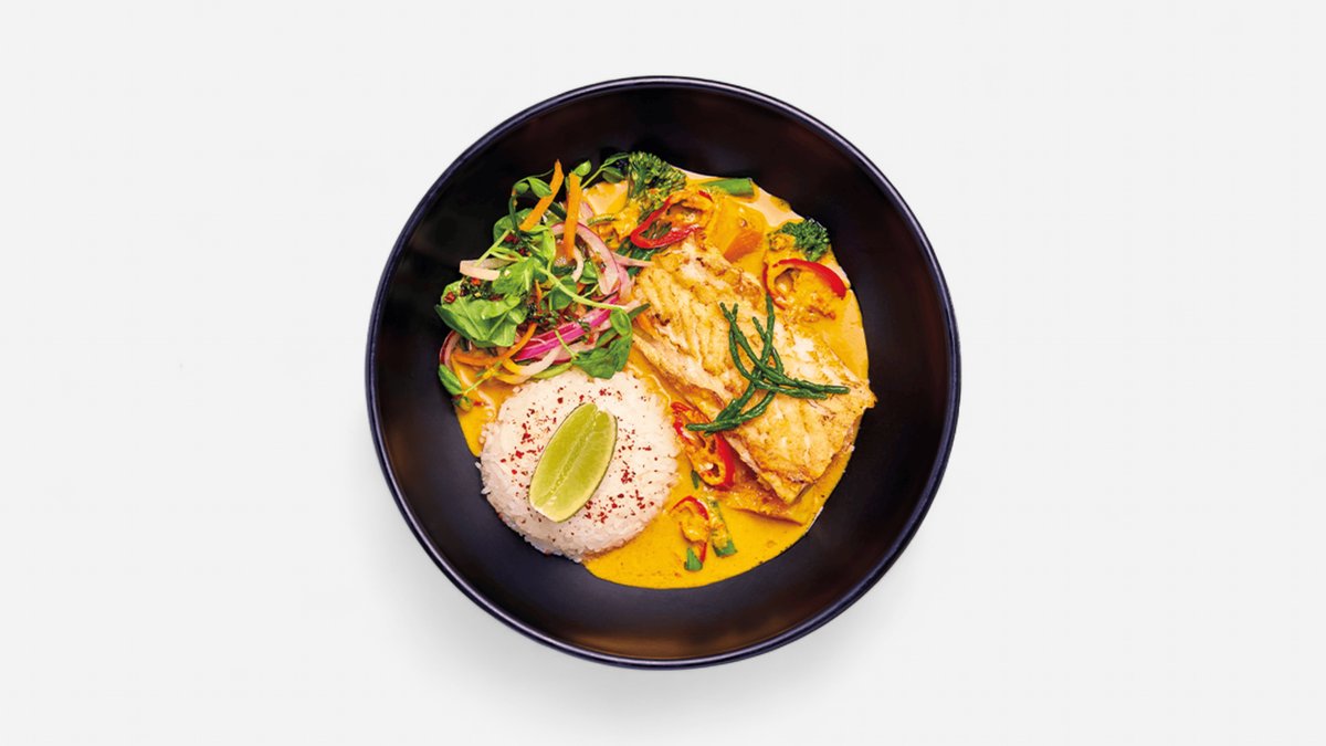 Coconut kare hoki fish