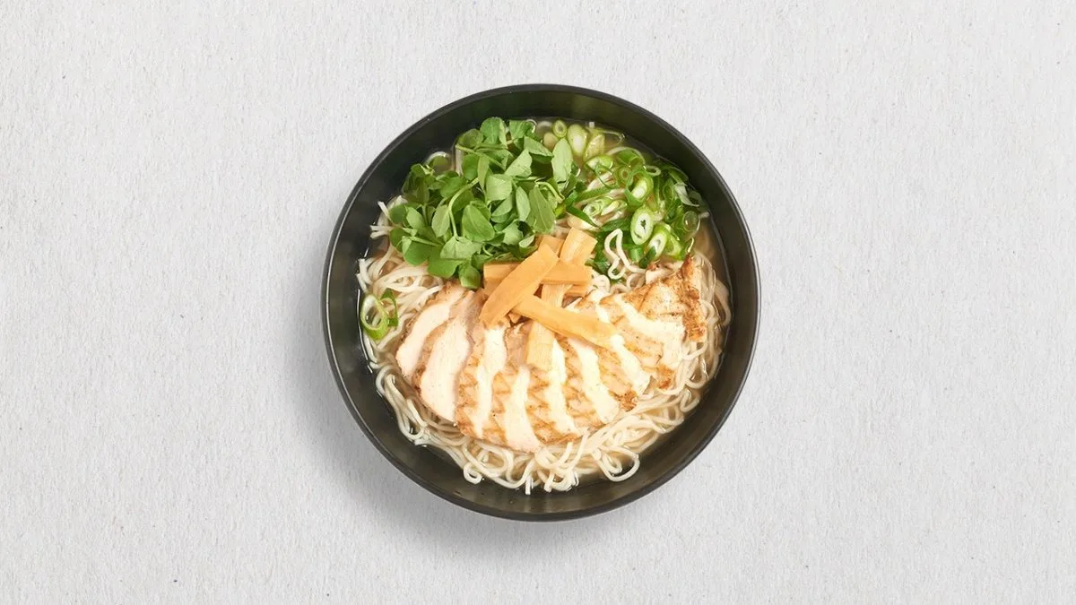 Grilled chicken ramen