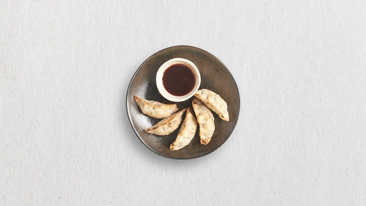 Gyoza - vyprážané kačacie