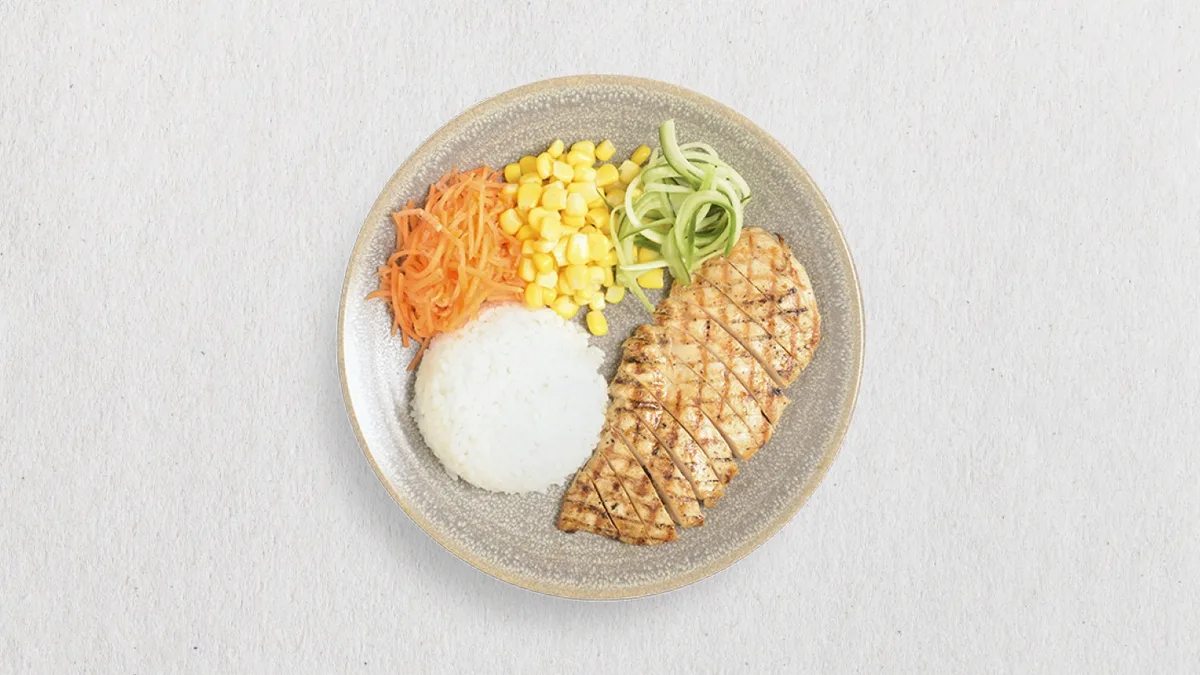 mini chicken katsu grilované