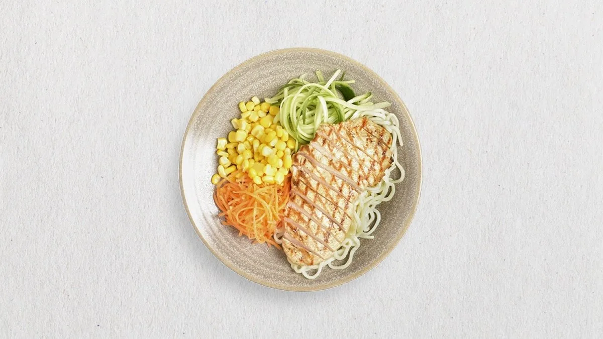 Mini chicken noodles