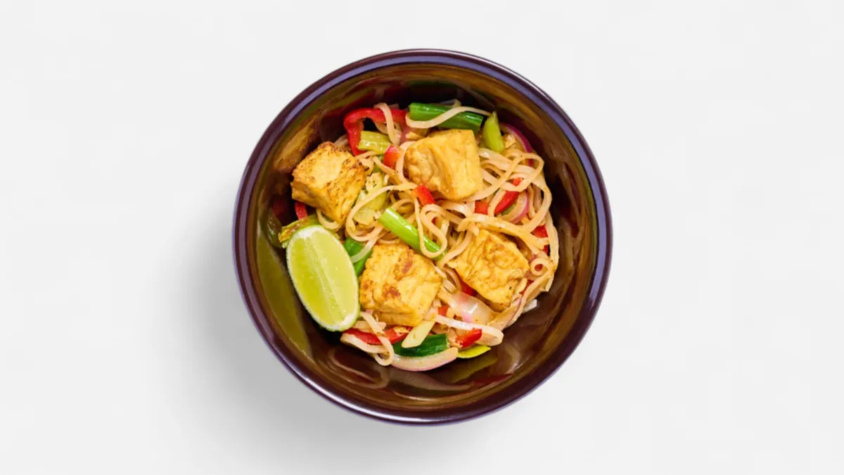 Mini tofu pad thai (vg)