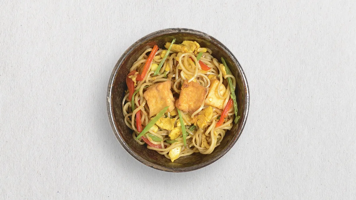 Mini yasai yaki soba (v)