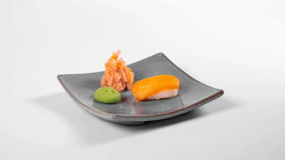 nigiri údený losos