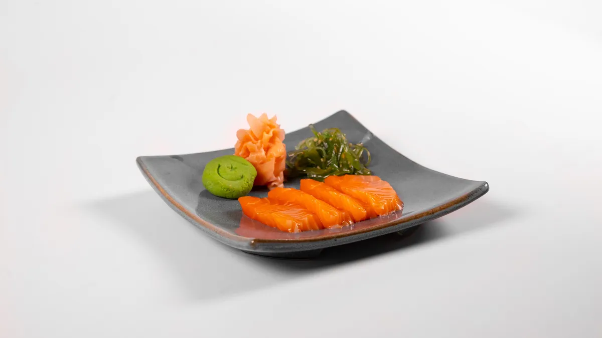 sashimi losos