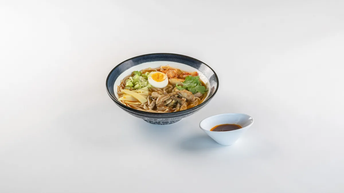 Tantanmen ramen kurací