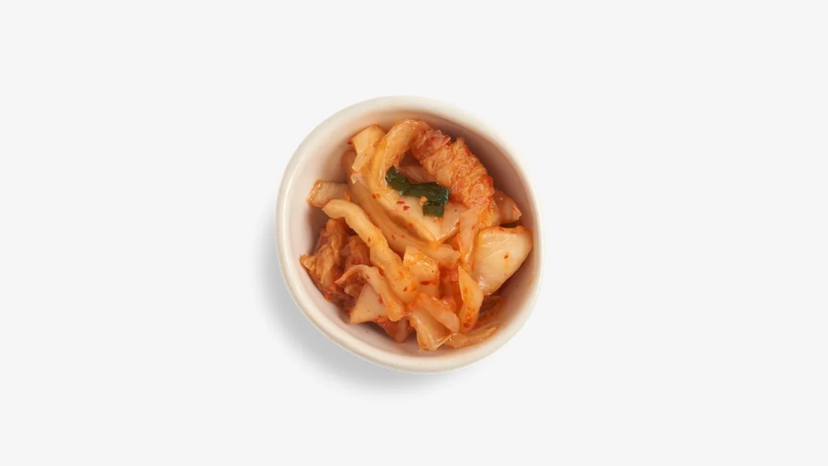 Vegan kimchi nakladaná kapusta