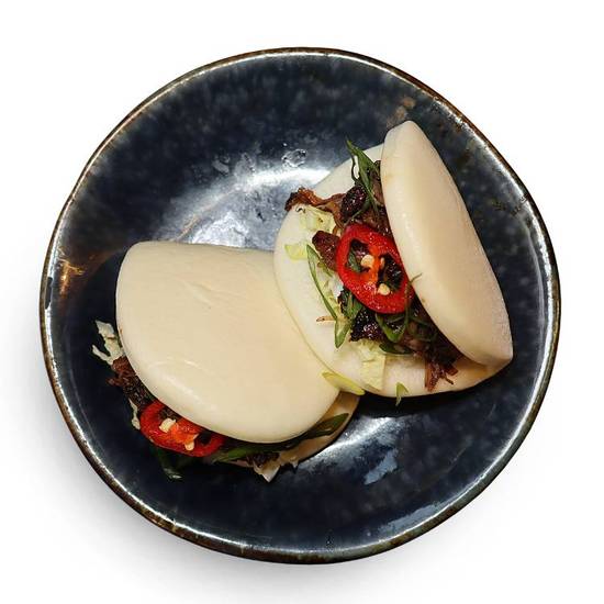 chili hoisin duck bao