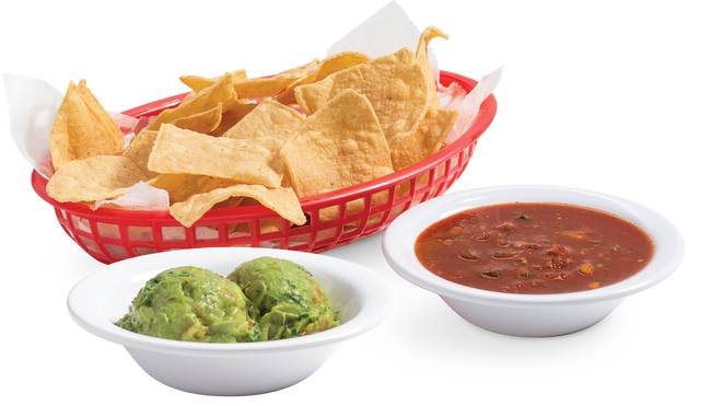 Chips Salsa and Guacamole