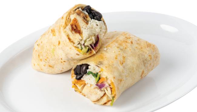 Citrus Slaw Burrito