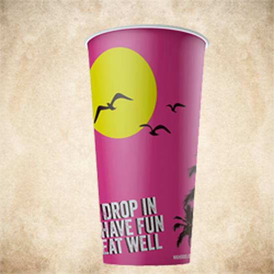 "Regular Fountain Drink" ("Entrees")