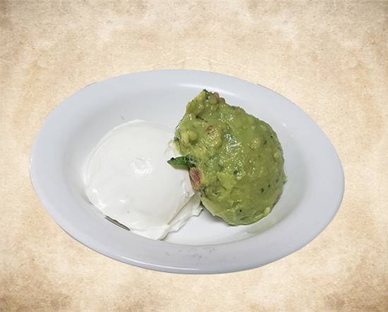 "Side Guac and Sour Cream"