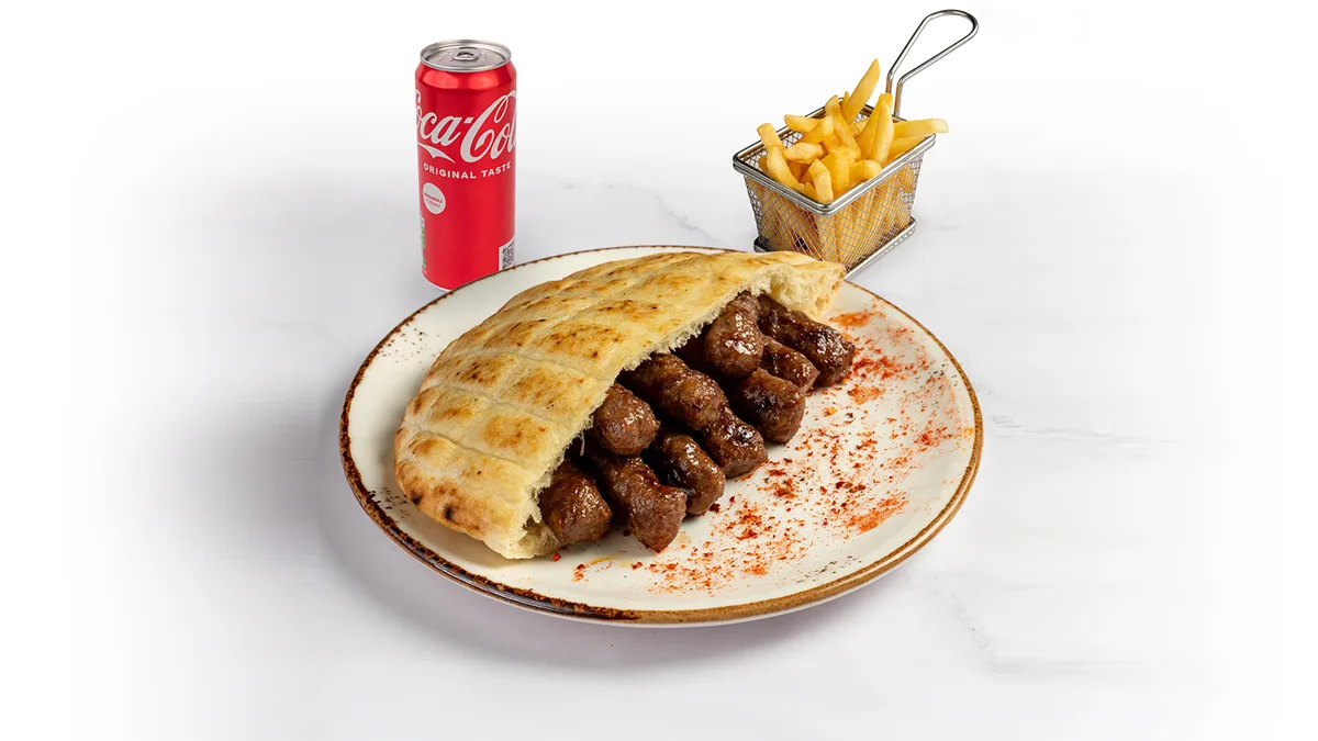 Ćevapi combo meni