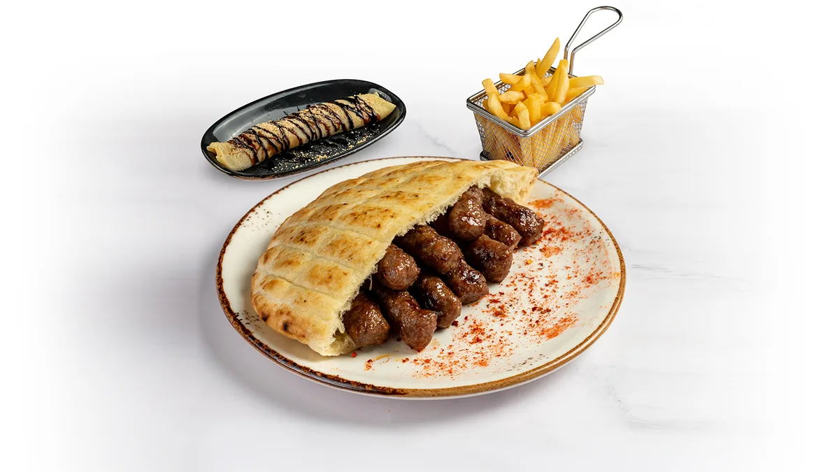 Ćevapi slatki combo meni