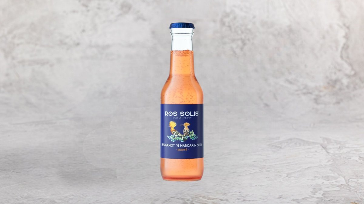Ros Solis Bergamot n' Mandarin Soda 200 ml