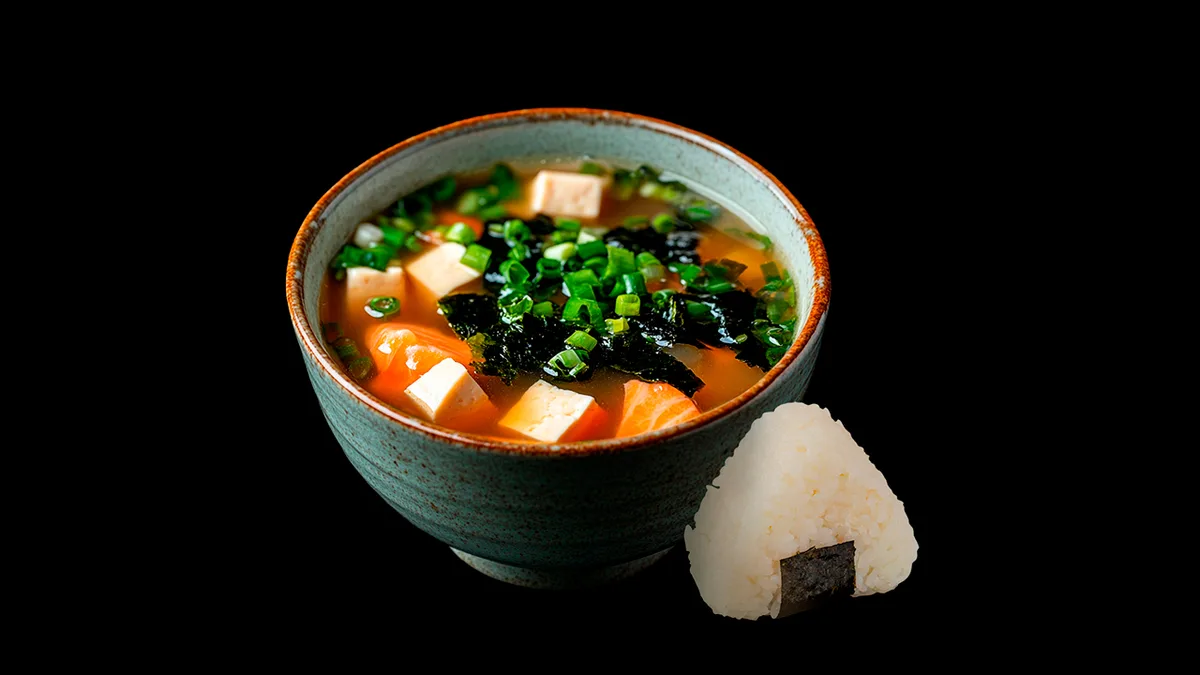 Miso soup Salmon