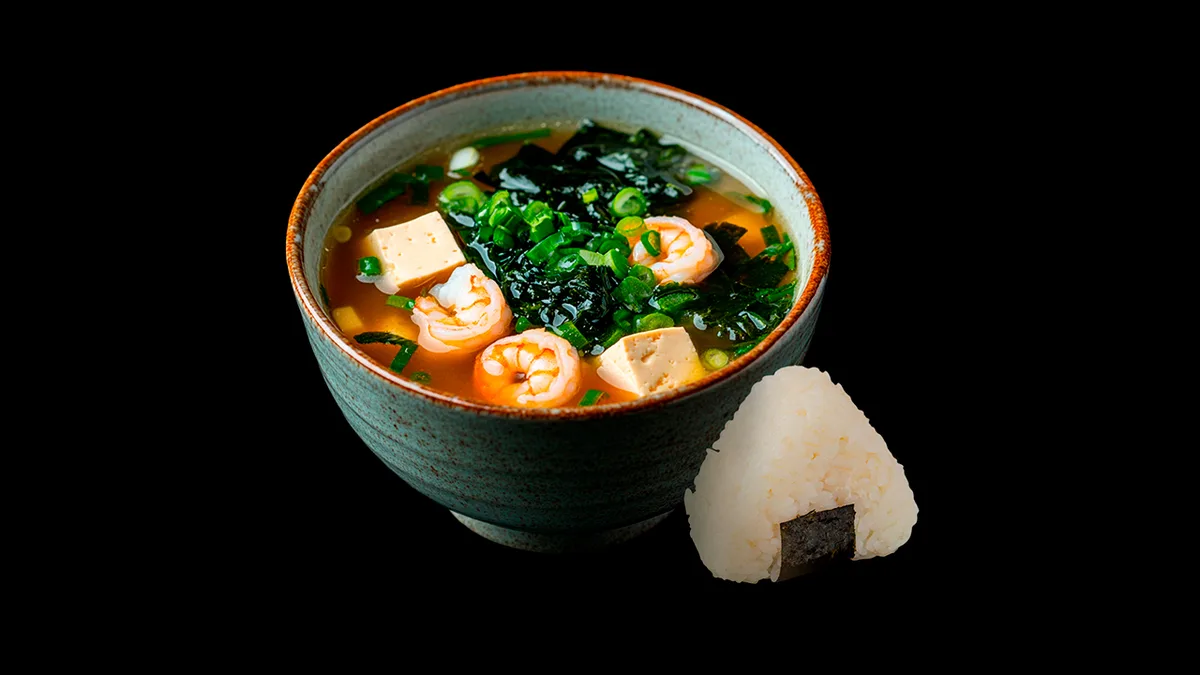 Miso soup Shrimp