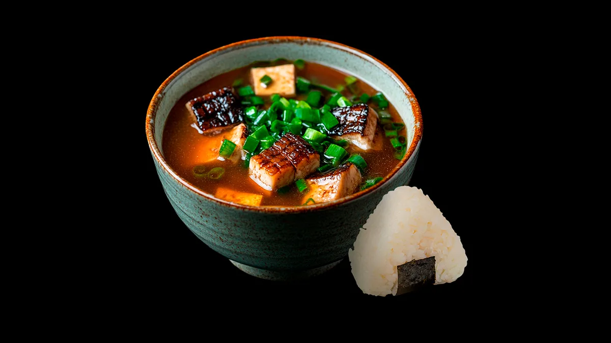 Miso soup Unagi Eel