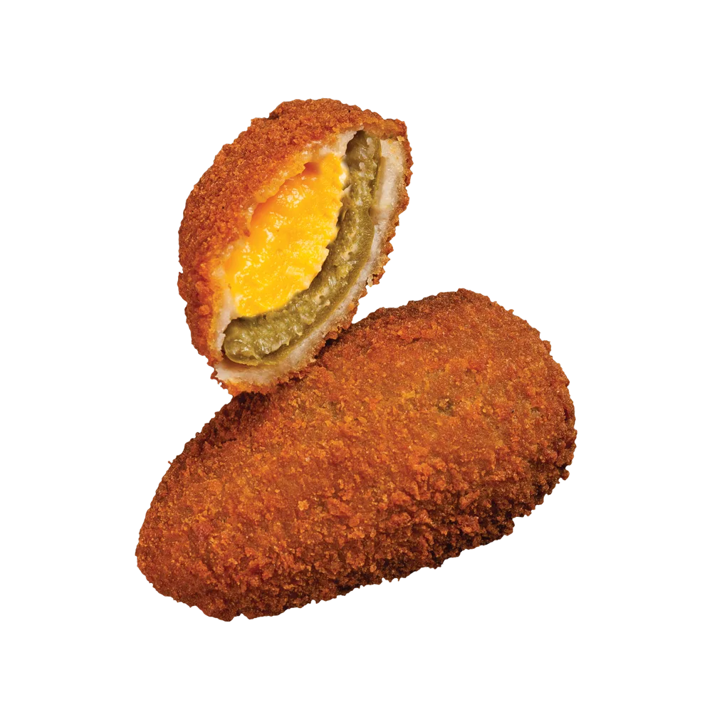 Cheddar sajttal töltött jalapeno paprika választható öntettel (4db) 🌶️🌶️