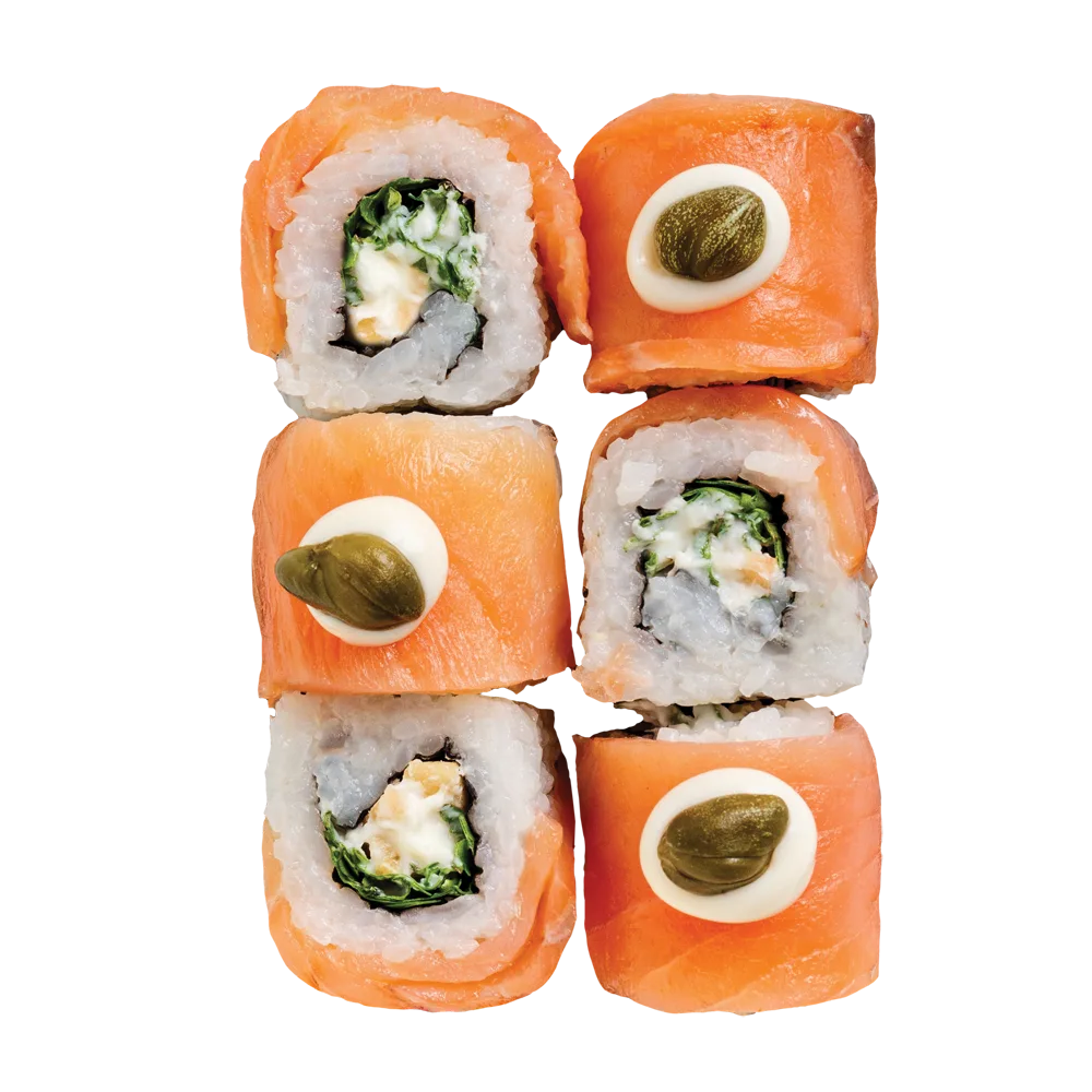 Smoke apple uramaki roll (6 db)