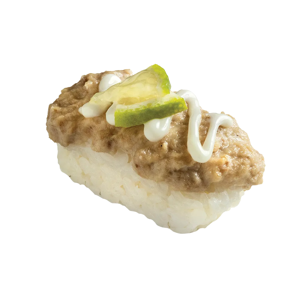 Tonhalkrémes nigiri