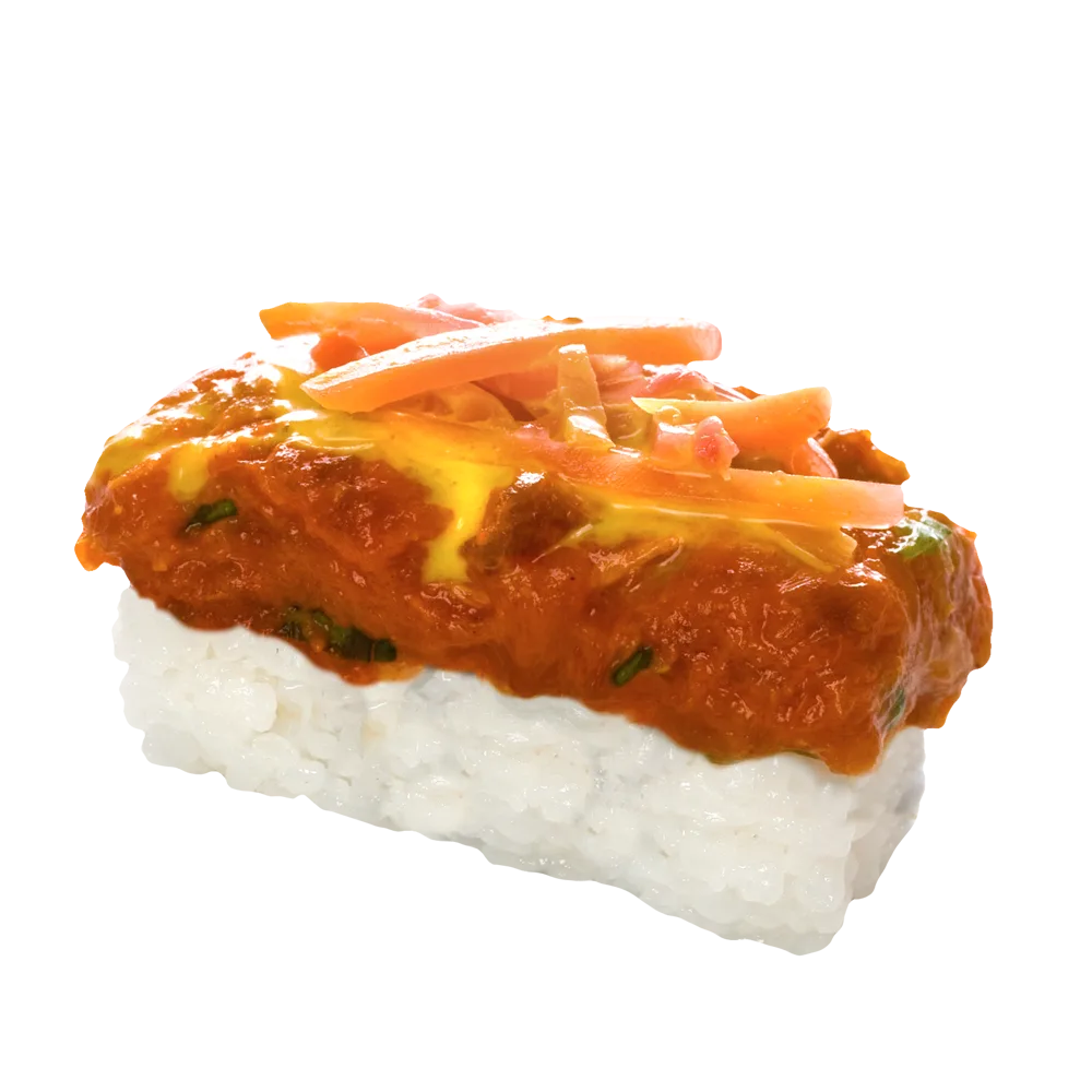 Vöröstonhal tatár nigiri 🌶️