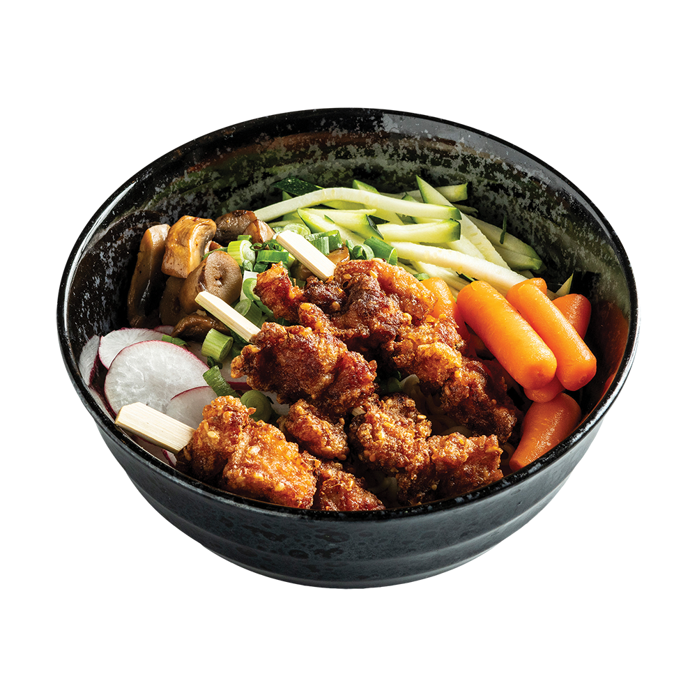 Wasabi poké - gyömbéres csirke stick