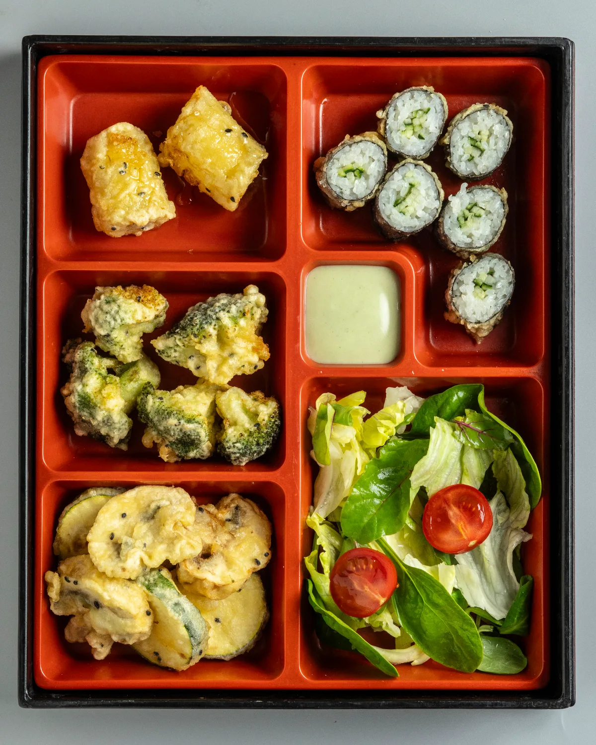 Yasai tempura bento